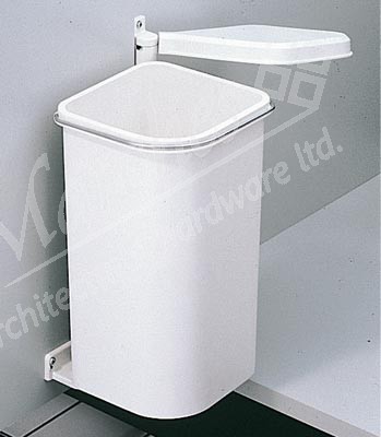 Waste Bin  White  5 Litres