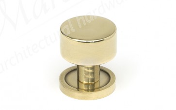 25mm Kelso Cabinet Knob (Plain) - Aged Brass