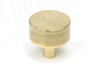 32mm Kelso Cabinet Knob (No rose) - Aged Brass