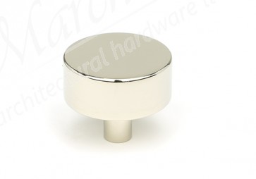 38mm Kelso Cabinet Knob (No rose) - Polished Nickel