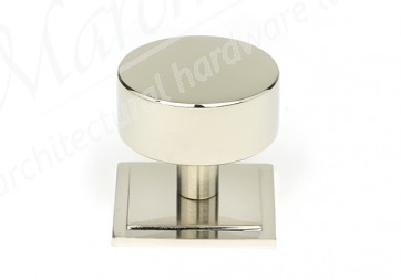 38mm Kelso Cabinet Knob (Square) - Polished Nickel