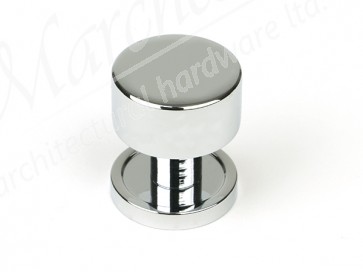 Kelso Cabinet Knob (Plain) - Polished Chrome