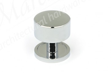 32mm Kelso Cabinet Knob (Plain) - Polished Chrome