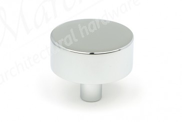 38mm Kelso Cabinet Knob (No rose) - Polished Chrome