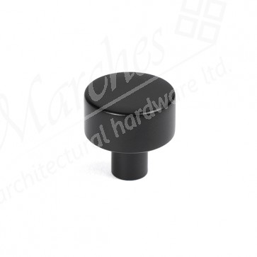 25mm Kelso Cabinet Knob (No rose) - Matt Black