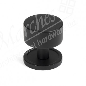 32mm Kelso Cabinet Knob (Plain) - Matt Black