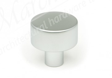 25mm Kelso Cabinet Knob (No rose) - Satin Chrome