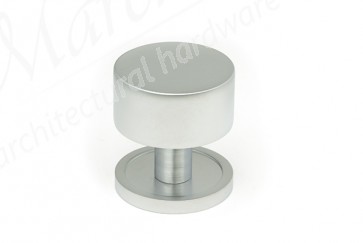 32mm Kelso Cabinet Knob (Plain) - Satin Chrome