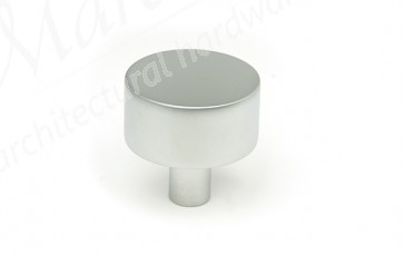 32mm Kelso Cabinet Knob (No rose) - Satin Chrome