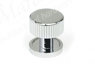 25mm Judd Cabinet Knob (Plain) - Polished Chrome