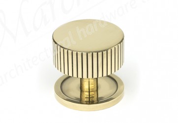 38mm Judd Cabinet Knob (Plain) - Aged Brass