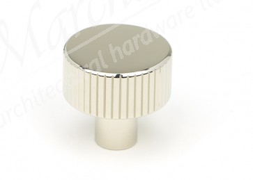 25mm Judd Cabinet Knob (No rose) - Polished Nickel