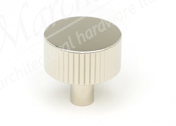 32mm Judd Cabinet Knob (No rose) - Polished Nickel