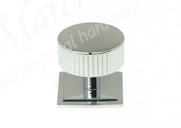 38mm Judd Cabinet Knob (Square) - Polished Chrome