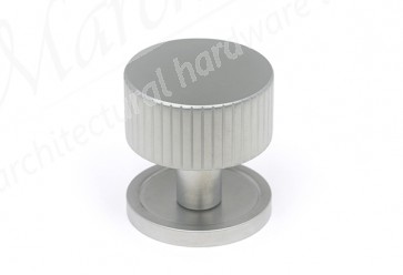 32mm Judd Cabinet Knob (Plain) - Satin Chrome