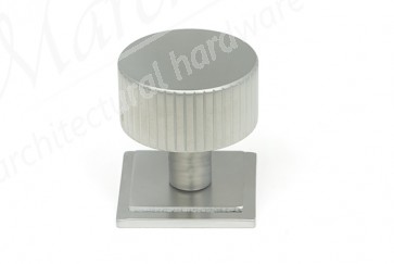 32mm Judd Cabinet Knob (Square) - Satin Chrome