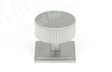 38mm Judd Cabinet Knob (Square) - Satin Chrome
