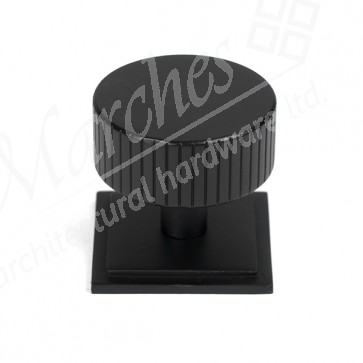 38mm Judd Cabinet Knob (Square) - Matt Black