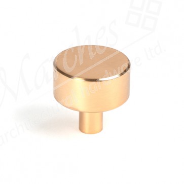 32mm Kelso Cabinet Knob (No rose) - Polished Bronze