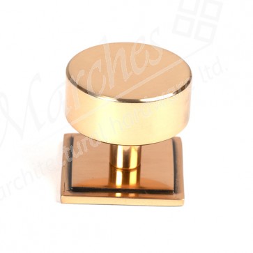 38mm Kelso Cabinet Knob (Square) - Polished Bronze