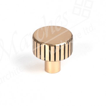 25mm Judd Cabinet Knob (No rose) - Polished Bronze