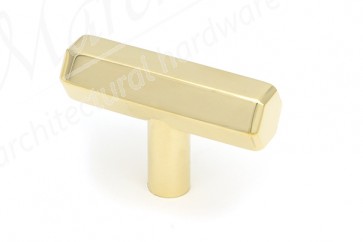 Kahlo T-Bar - Polished Brass