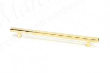 Large Scully Pull Handle - Polished Brass