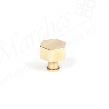 25mm Kahlo Cabinet Knob - Aged Brass