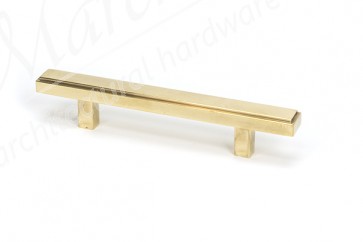 Small Scully Pull Handle - Aged Brass