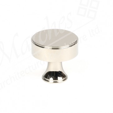 32mm Scully Cabinet Knob - Polished Nickel