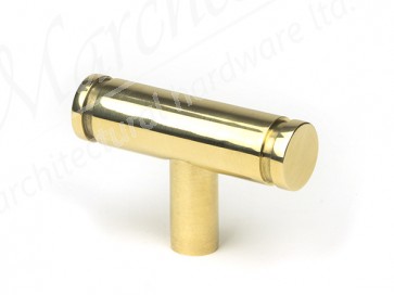 Kelso T-Bar - Polished Brass