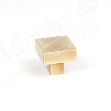 30mm Albers Cabinet Knob - Aged Brass