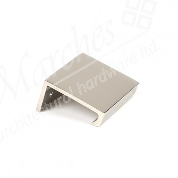 50mm Plain Edge Pull - Polished Nickel