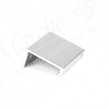 50mm Plain Edge Pull - Polished Chrome