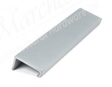 200mm Plain Edge Pull - Satin Chrome