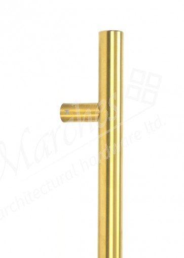 0.9m T Bar Handle Bolt Fix 32mm Ø - Aged Brass (316)