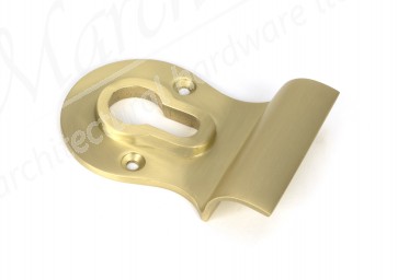 Euro Door Pull - Satin Brass