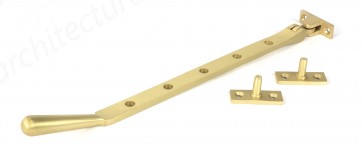 12" Newbury Stay - Satin Brass