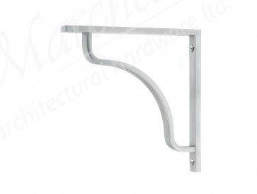 Abingdon Shelf Bracket (150mm x 150mm) - Satin Chrome