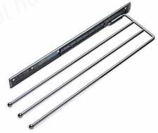 Tie/towel Rail Steel 3-arm