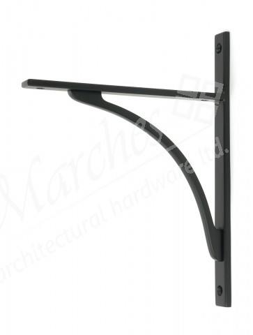 Apperley Shelf Bracket (260mm x 200mm) - Matt Black