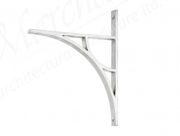 Tyne Shelf Bracket (260mm x 200mm) - Satin Chrome