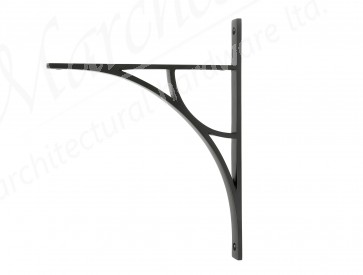 Tyne Shelf Bracket (314mm x 250mm) - Aged Bronze