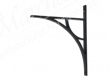 Tyne Shelf Bracket (314mm x 250mm) - Matt Black