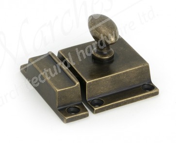 Cabinet Latch - Burnished Brass