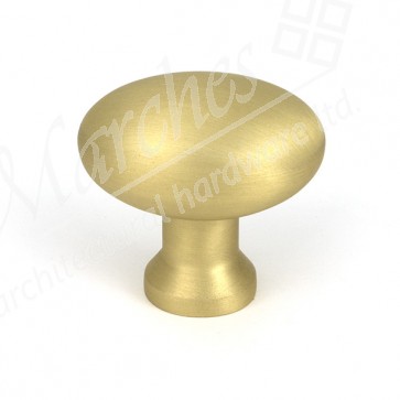 Moore Cabinet Knob - 38mm - Satin Brass