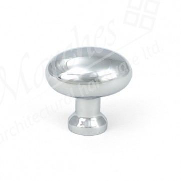 Moore Cabinet Knob - 32mm - Polished Chrome