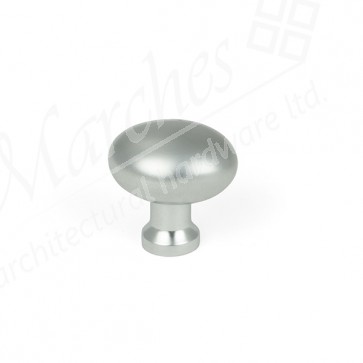 Moore Cabinet Knob - 25mm - Satin Chrome