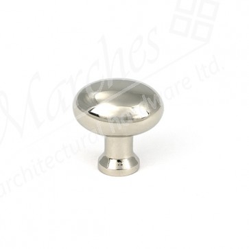 Moore Cabinet Knob - 25mm - Polished Nickel