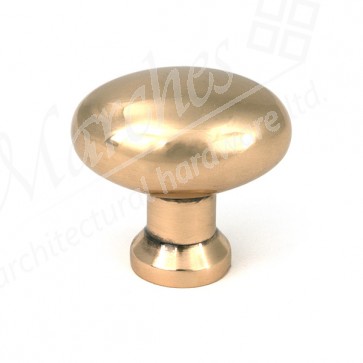 Moore Cabinet Knob - 38mm - Polished Bronze